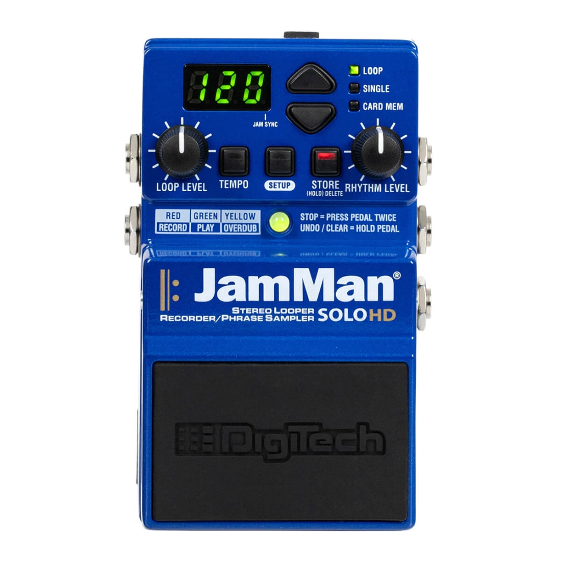 JamMan Solo HD Stereo Looper/Recorder/Phase Sampler