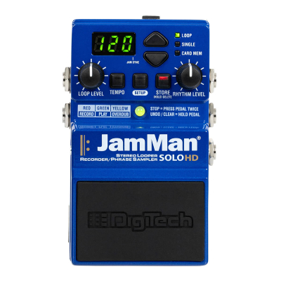 Digitech - JamMan Solo HD Stereo Looper/Recorder/Phase Sampler