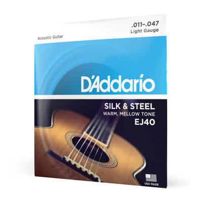 EJ40 - Silk & Steel 6-String Silverplated Wound