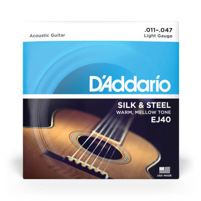 EJ40 - Silk & Steel 6-String Silverplated Wound