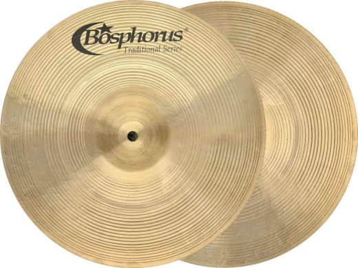 Bosphorus Cymbals - Traditional Series Bright Hi-Hats - 15