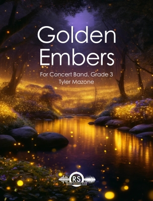 Randall Standridge - Golden Embers - Mazone - Concert Band - Gr. 3