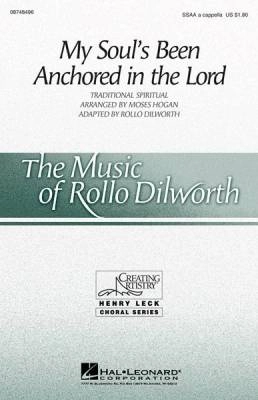 Hal Leonard - My Souls Been Anchored in the Lord