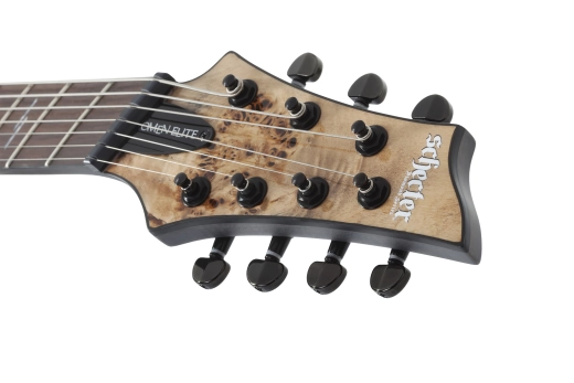 Omen Elite-7 Multiscale 7-String Electric Guitar - Charcoal