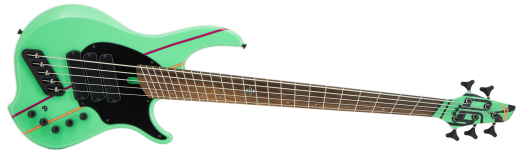 John Taylor Signature 5-String Electric Bass with Gigbag - Seafoam Green