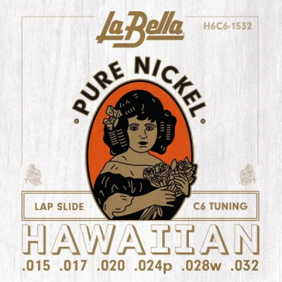 La Bella - Hawaiian Lap Steel C6 String Set - 15-32