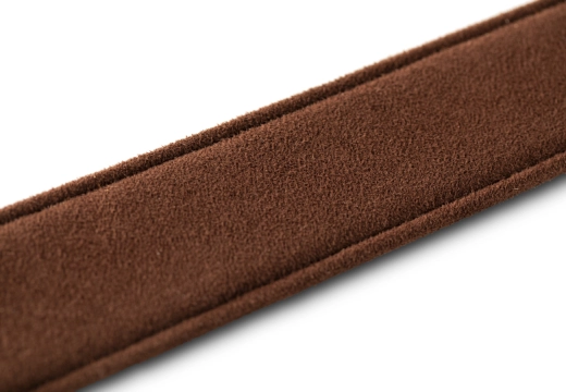 2.5\'\' Vegan Leather Strap with Natural Textile - Tan