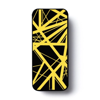 EVH VH II Pick Tin - Black/Yellow