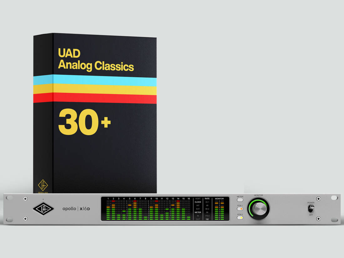 Apollo x16D  Thunderbolt Audio Interface with Dante� - UAD Analog Classics