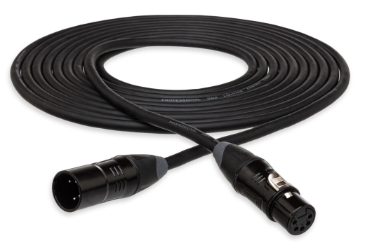 Hosa - DMX512 Cable XLR5M to XLR5F - 50 Foot