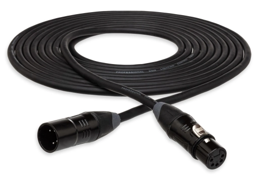 Hosa - DMX512 Cable XLR5M to XLR5F - 3 Foot