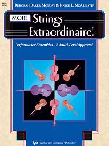 Kjos Music - More Strings Extraordinaire! - Viola