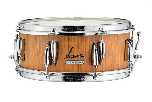 Sonor - Vintage Series 14x5.75 Beech Snare Drum - Teak Semi-Gloss