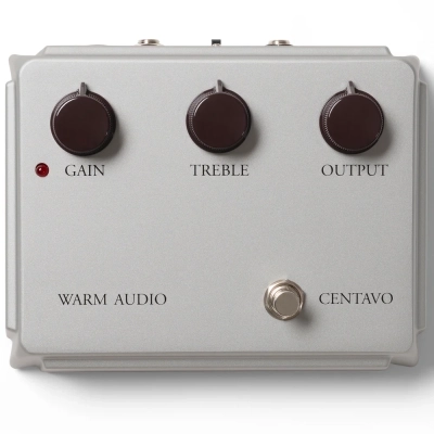 Warm Audio - Centavo Professional Overdrive Pedal - Silver