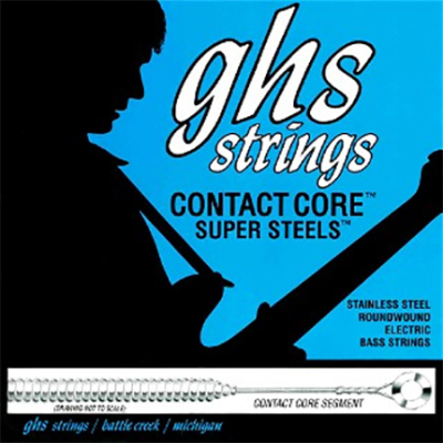 GHS Strings - Contact Core Super Steels String Set - Medium (45-105)