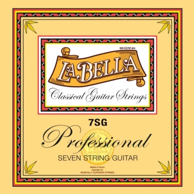 La Bella - Professional Series Classical 7-String Guitar Set