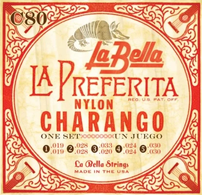 La Bella - Charango String Set