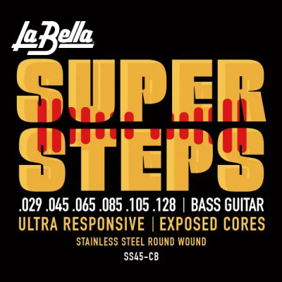 La Bella - Superstep Bass 6-String Set - 60-115