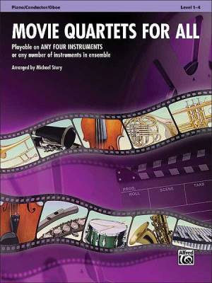 Alfred Publishing - Movie Quartets for All