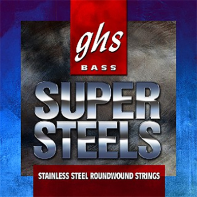 GHS Strings - Bass Super Steels 4-String Set - Medium (44-106)