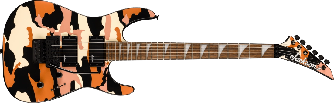 X Series Soloist SLX DX Camo, Laurel Fingerboard - Butterscotch Camo