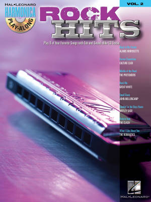 Rock Hits: Harmonica Play-Along Volume 2 - Book/CD