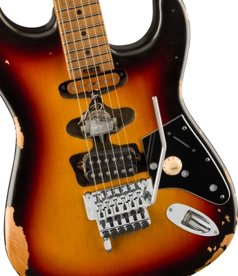 Limited Edition Frankenstein Relic Series, Maple Fingerboard - Vintage Sunburst