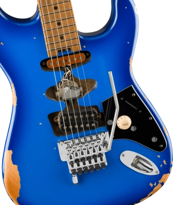 Limited Edition Frankenstein Relic Series, Maple Fingerboard - Blueburst