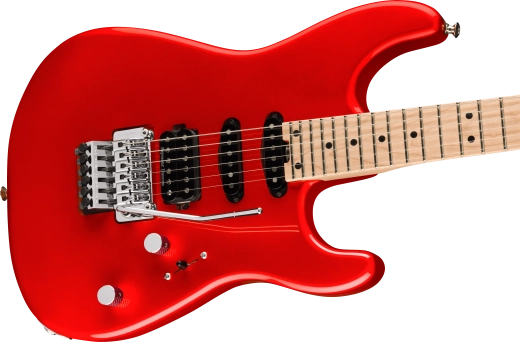 MJ San Dimas Style 1 HSS FR M, Maple Fingerboard - Metallic Red