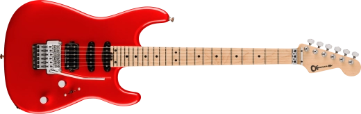 Charvel Guitars - MJ San Dimas Style 1 HSS FR M, Maple Fingerboard - Metallic Red