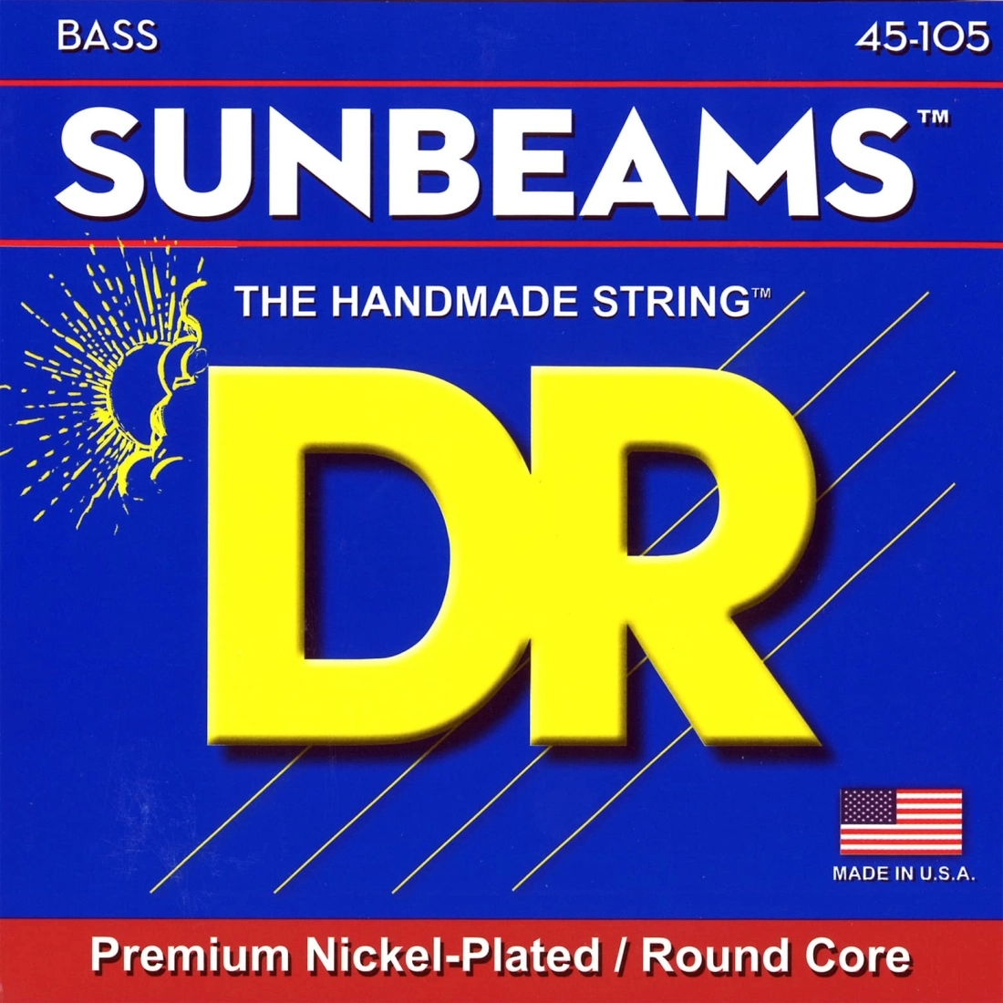 Sunbeam Nickel Plated Bass Strings - Medium (45-105)