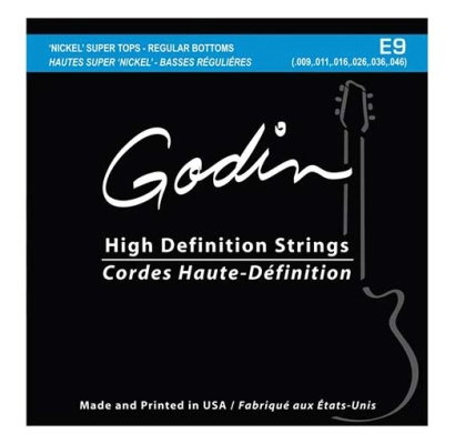 Godin Guitars - E9 Electric HD Strings (9-46)