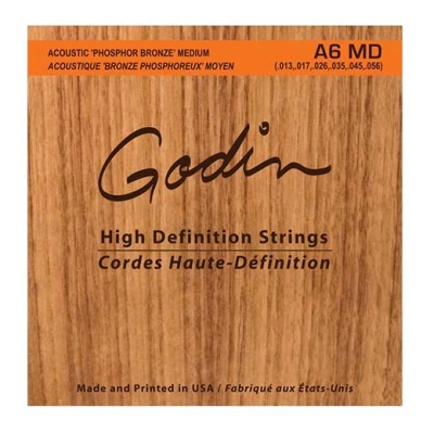 Godin Guitars - A12 Acoustic HD Strings (13-56)