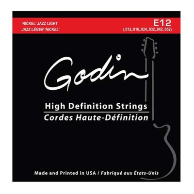 Godin Guitars - E12 Electric HD Strings (12-52)