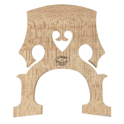 Aubert Lutherie - Treated Blank French Cello Bridge - 1/2