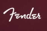Fender Spaghetti Logo T-Shirt, Oxblood - XXL