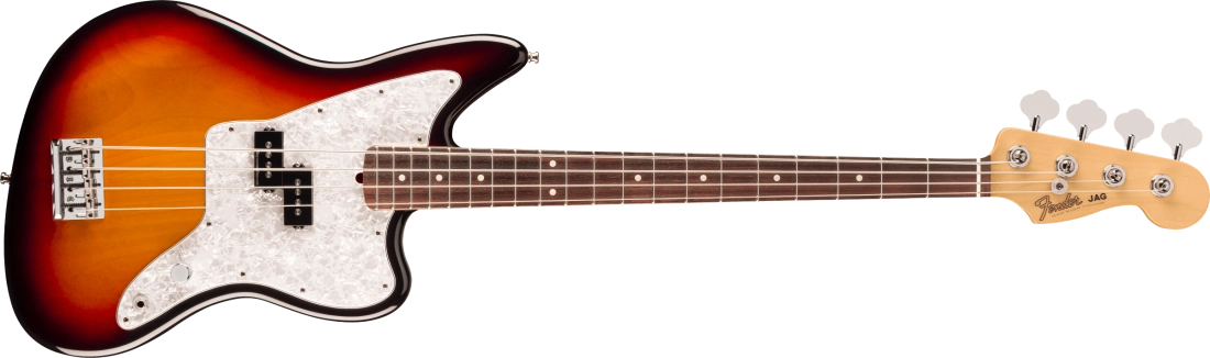 Limited Edition Mark Hoppus Jaguar Bass, Rosewood Fingerboard with Gigbag - 3-Color Sunburst