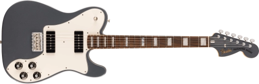 Fender - Limited Edition Chris Shiflett Cleaver Telecaster Deluxe, Rosewood Fingerboard - Charcoal Frost Metallic