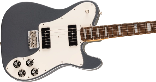 Limited Edition Chris Shiflett Cleaver Telecaster Deluxe, Rosewood Fingerboard - Charcoal Frost Metallic