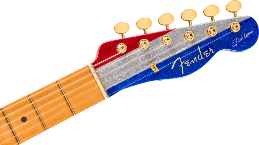 Limited Edition Buck Owens Telecaster, Maple Fingerboard - Red, Silver and Blue Sparkle