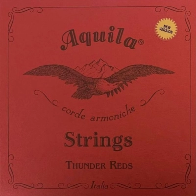 Aquila Corde - Thunder Reds Bass Ukulele String Set