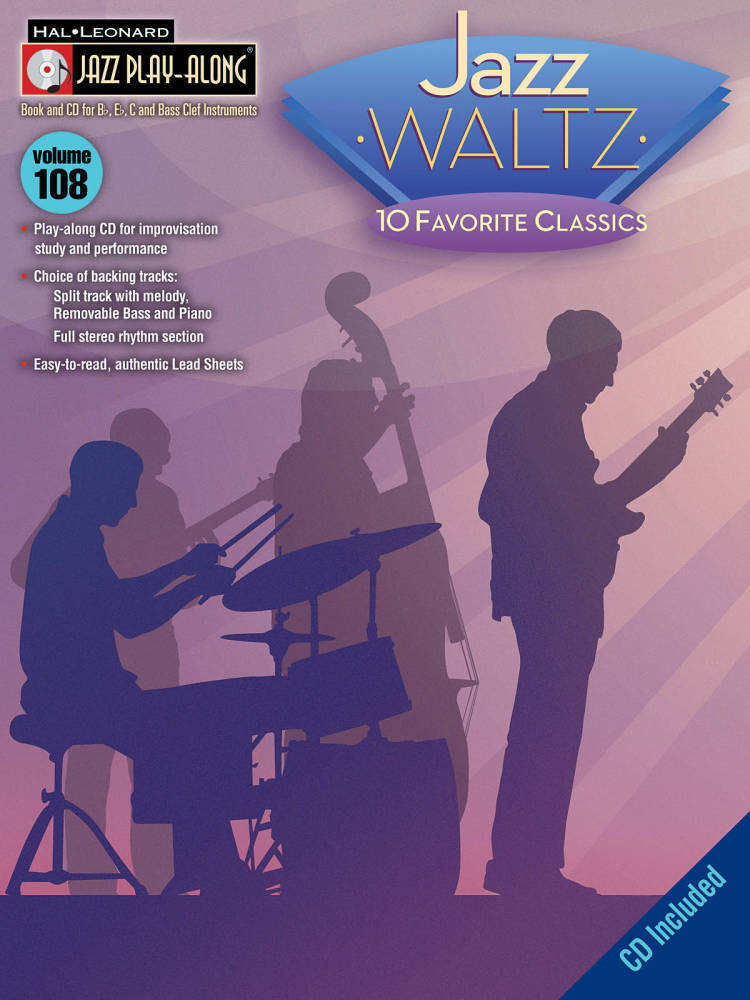 Jazz Waltz: Jazz Play-Along Volume 108 - Book/CD