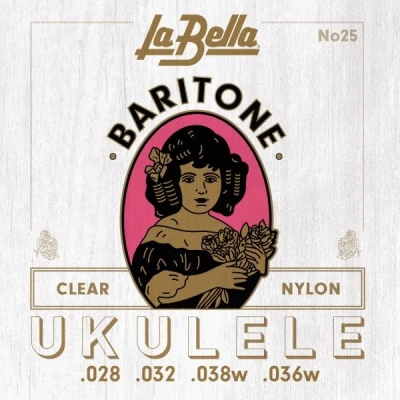 La Bella - Nylon Baritone Ukulele String Set