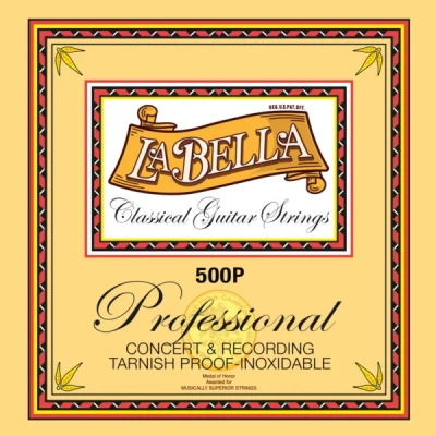 La Bella - Professional Concert/Recording Classical Guitar String Set
