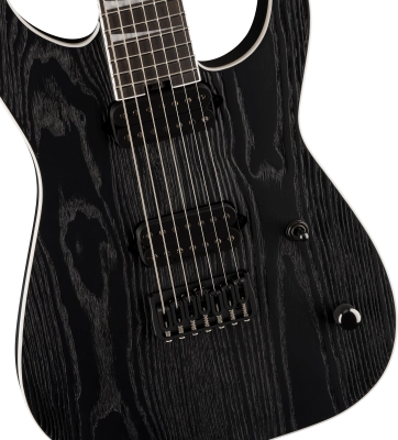 Pro Series Signature Jeff Loomis Soloist SL7 HT 7-String, Ebony Fingerboard - Black Ash