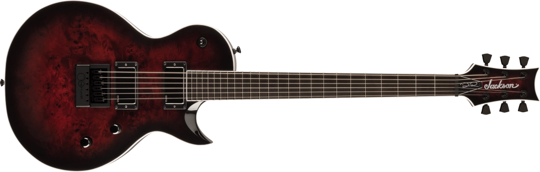 Pro Series Signature Diamond Rowe DR12MG EVTN6, Ebony Fingerboard - Dark Rose