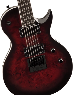 Pro Series Signature Diamond Rowe DR12MG EVTN6, Ebony Fingerboard - Dark Rose