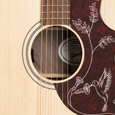 Hummingbird Studio Walnut Acoustic/Electric Guitar with Case - Satin Natural
