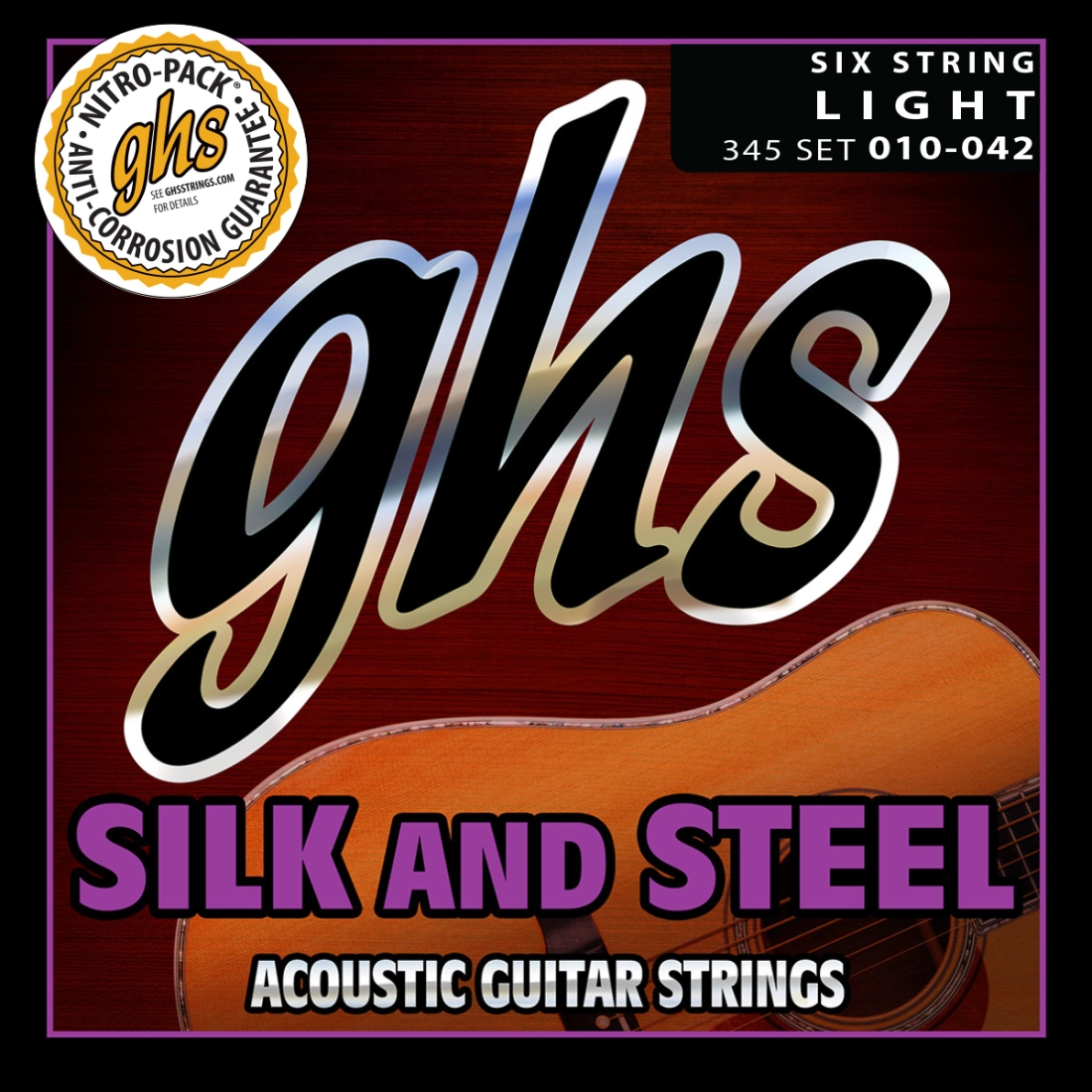 Silk and Steel Acoustic Guitar Set - Light