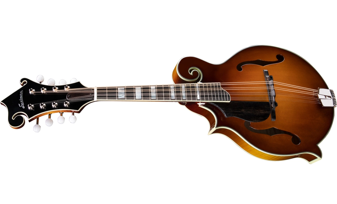 MD615 F-Style Electric Mandolin with Gigbag, Left-Handed - Goldburst